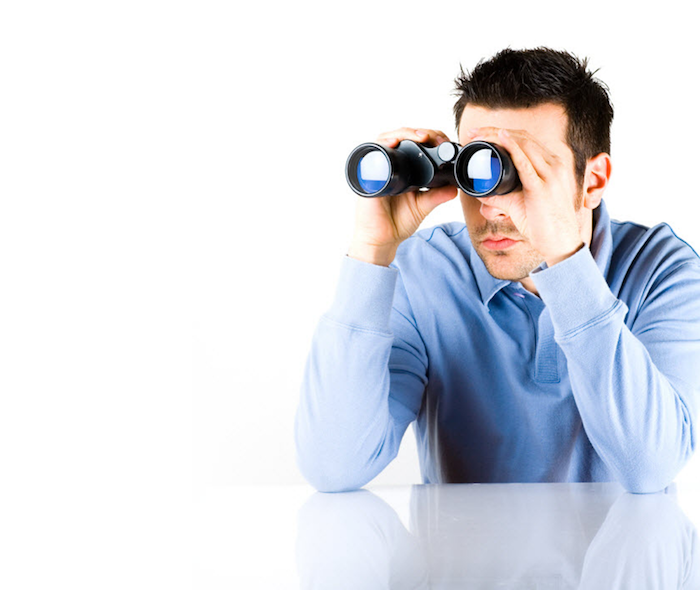 creepy binocular search guy