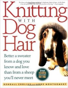 Knitting with Dog Hair